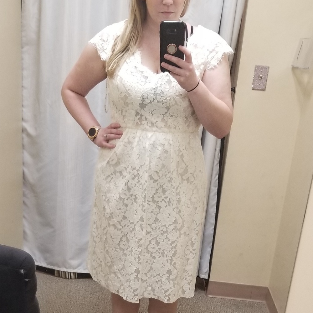 Formal white dress